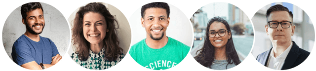 Trusted partners avatars